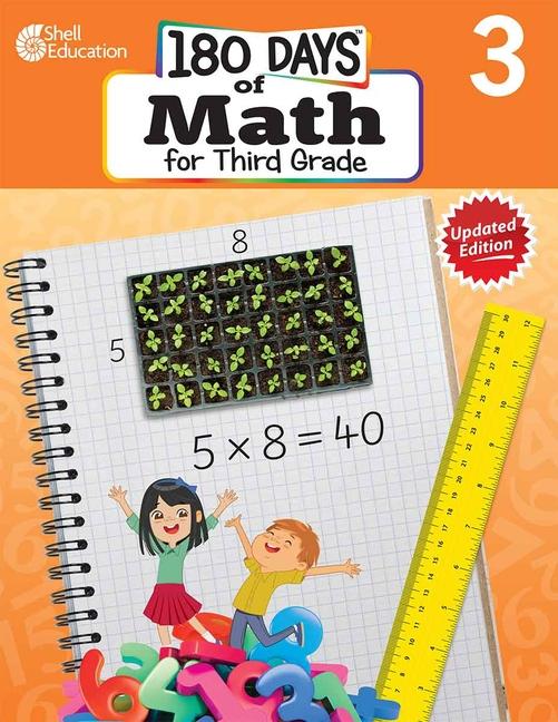 Книга 180 Days of Math for Third Grade 