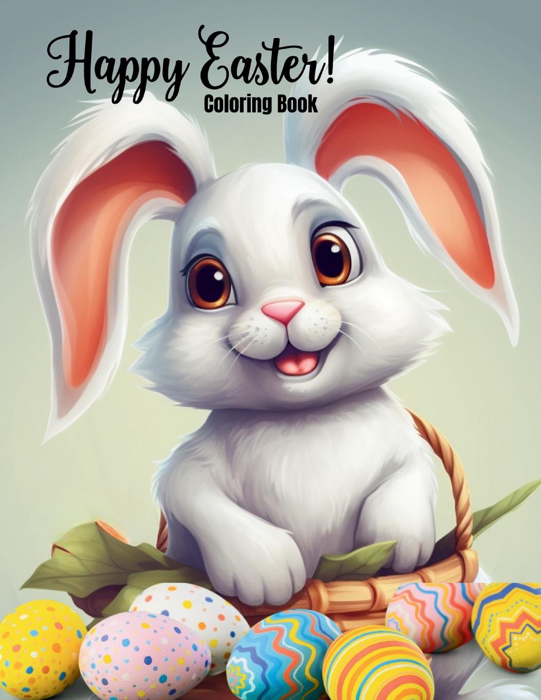 Kniha Happy Easter Coloring Book for Kids Victoria Gray