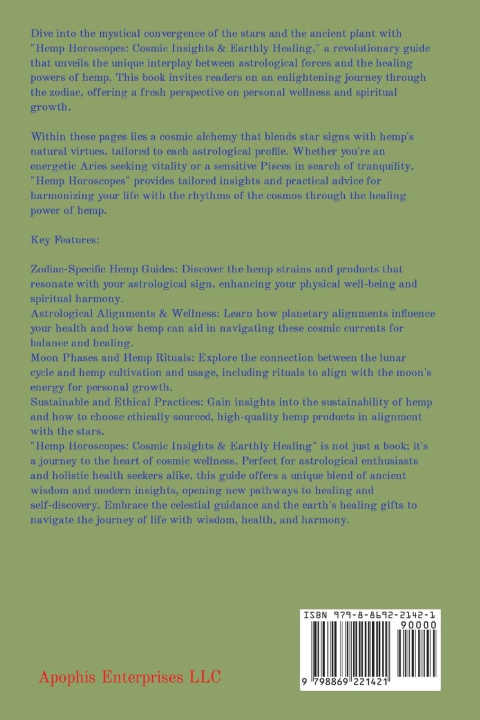 Knjiga Hemp Horoscopes Matthew Edward Petchinsky