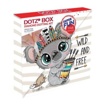 Igra/Igrača Diamond Dotz Koala "Wild & Free" 
