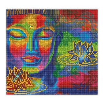 Igra/Igrača Diamond Dotz Buddha und Lotusblumen 