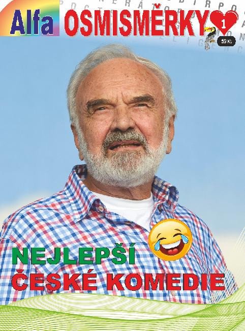 Buch Osmisměrky 1/2024 - Nejlepší české komedie 