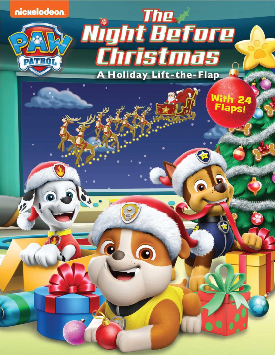 Książka PAW PATROL NIGHT BEFORE CHRISTMAS STUDIO FUN