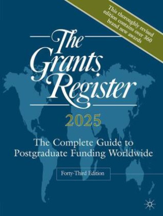 Buch The Grants Register 2025 Palgrave Macmillan