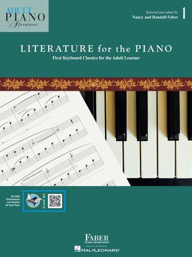 Kniha ADULT PIANO ADVENTURES LITERATURE FOR THE PIANO BOOK 1 