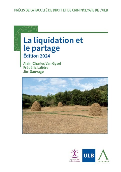 Boek La liquidation et le partage Sauvage