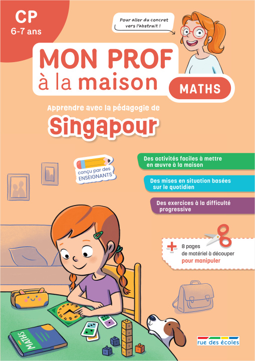Knjiga Mon prof à la maison - Maths Singapour - CP 