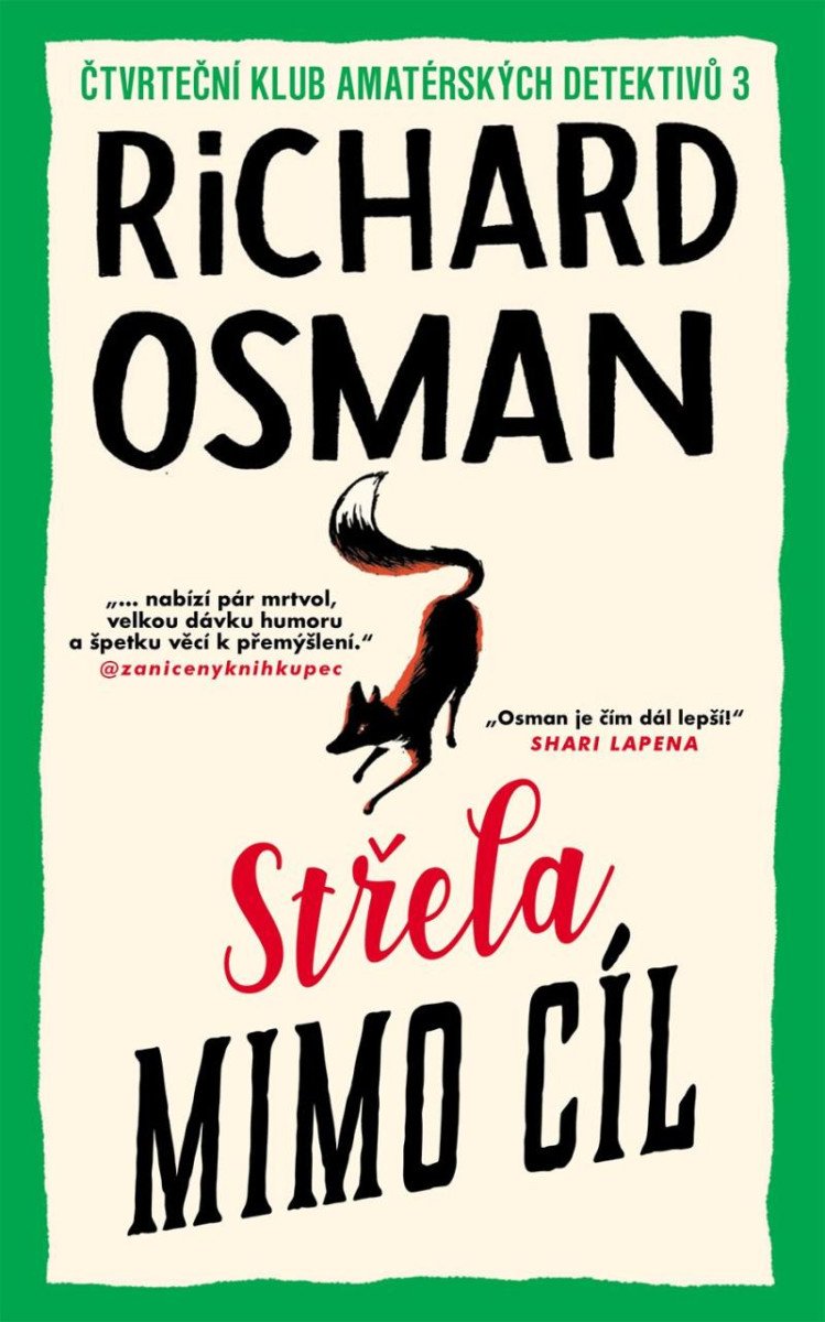 Book Střela mimo cíl - Čtvrteční klub amatérských detektivů 3 Richard Osman