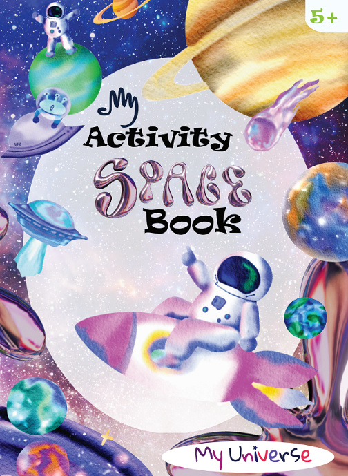 Knjiga My activity SPACE Book Monika Kovačocy