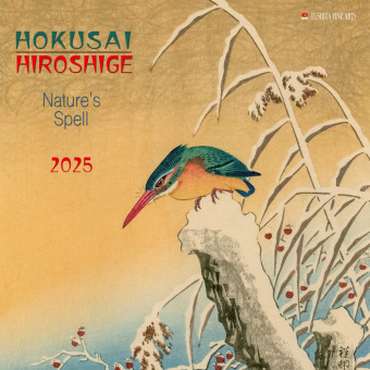 Naptár/Határidőnapló Hokusai/Hiroshige - Nature's Spell 2025 