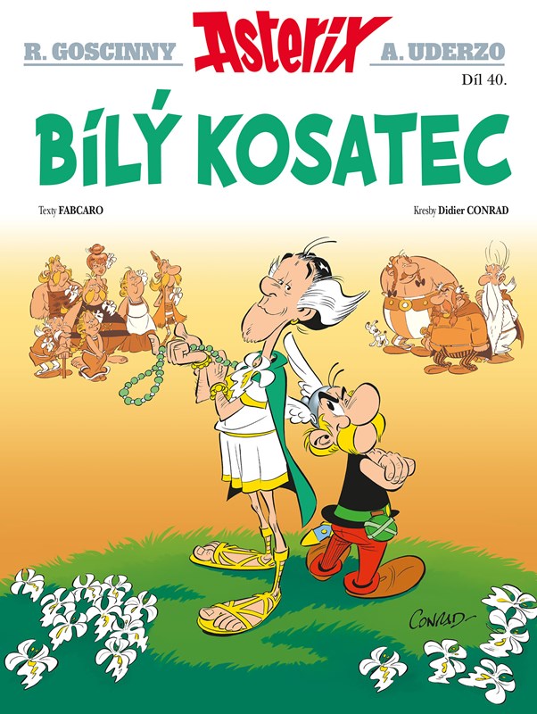 Книга Asterix 40 - Bílý kosatec Fabcaro