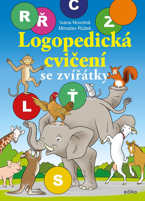 Kniha Logopedická cvičení se zvířátky Ivana Novotná