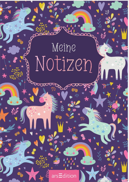 Könyv Meine Notizen - Einhorn 