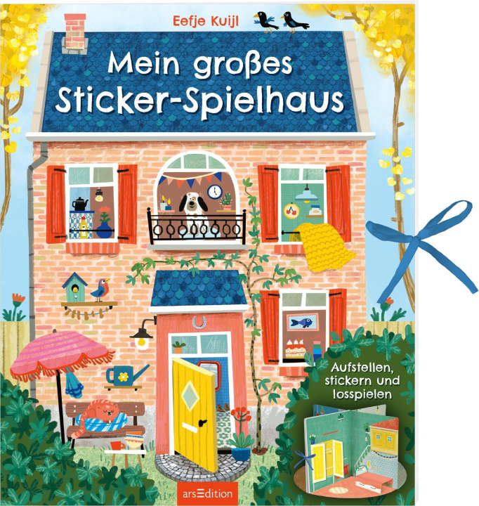 Hra/Hračka Mein großes Sticker-Spielhaus Eefje Kuijl