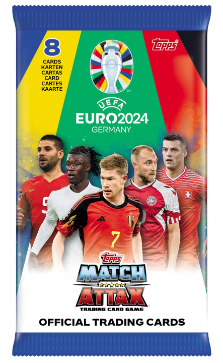 Książka Euro 2024 Topps Cards saszetki z kartami 1 szt. mix 