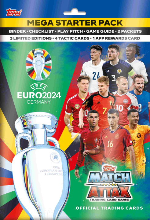 Book Euro 2024 Topps Cards starter pack 