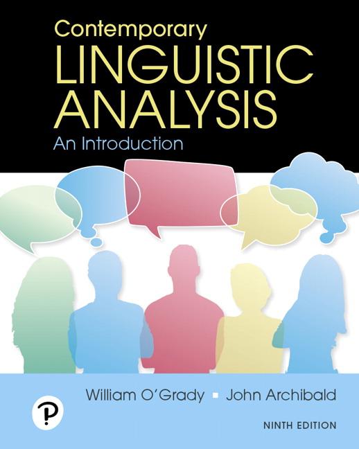 Kniha Contemporary Linguistic Analysis William O'Grady