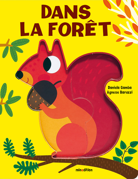 Kniha Dans la forêt - Mon tout premier livre puzzle BARRUZI