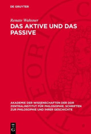 Libro Das Aktive und das Passive Renate Wahsner