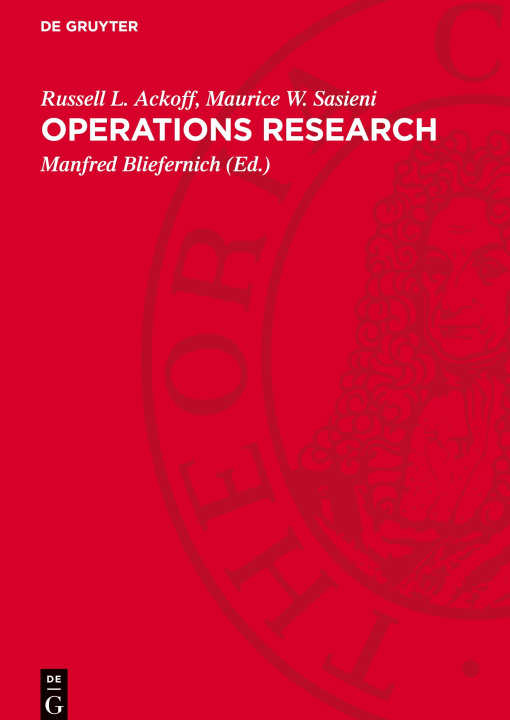 Knjiga Operations research Russell L. Ackoff
