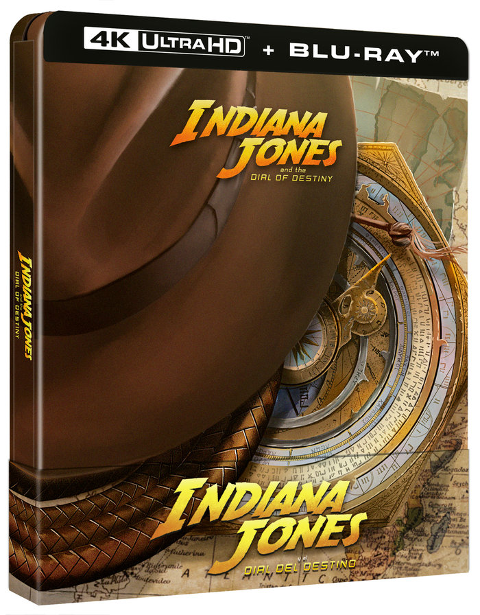 Книга INDIANA JONES Y EL DIAL DEL DESTINO STEELBOK UHD Y BD 