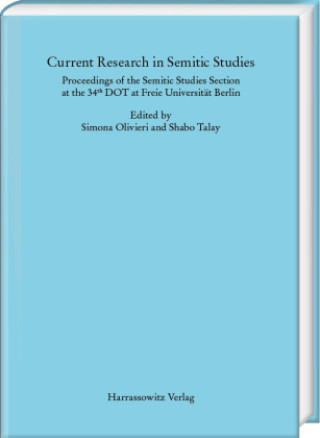 Knjiga Current Research in Semitic Studies Simona Olivieri
