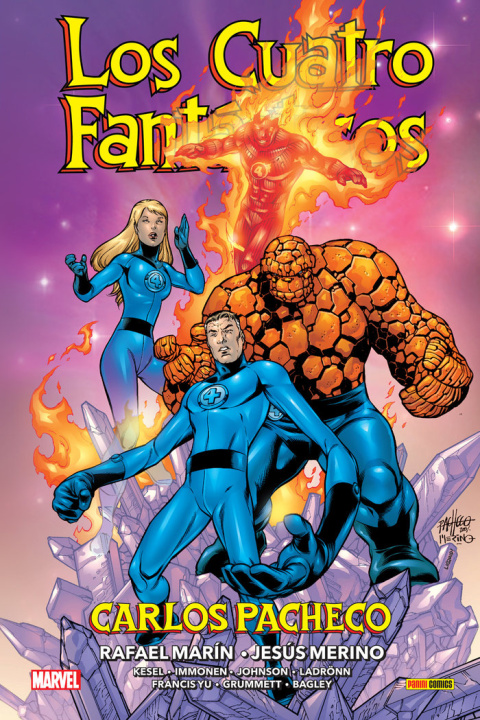 Книга 4 FANTASTICOS CARLOS PACHECO Y R MARIN CARLOS PACHECO