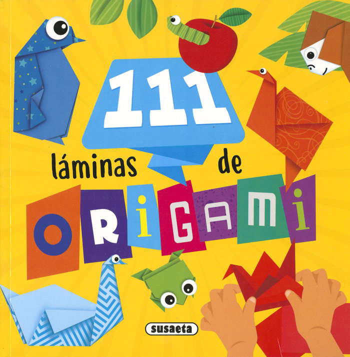 Kniha 111 LAMINAS DE ORIGAMI SUSAETA EDICIONES