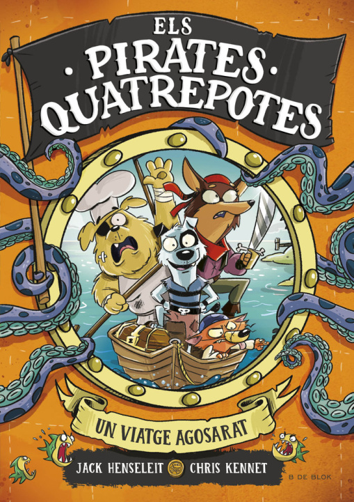 Kniha Els Pirates Quatrepotes 1 - Un viatge agosarat JACK HENSELEIT