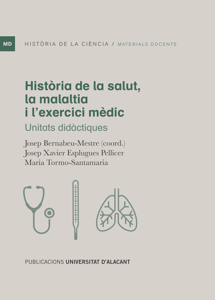 Kniha HISTORIA DE LA SALUT LA MALALTIA I LEXERCICI MEDIC ESPLUGUES PELLICER