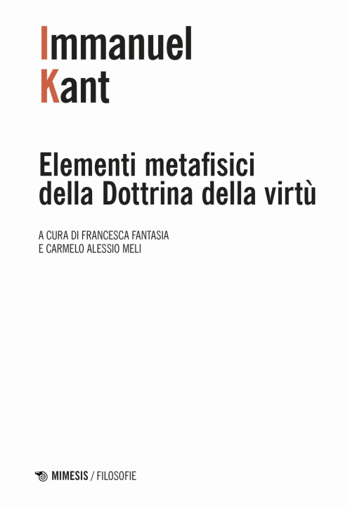 Книга Elementi metafisici della Dottrina della virtù Immanuel Kant