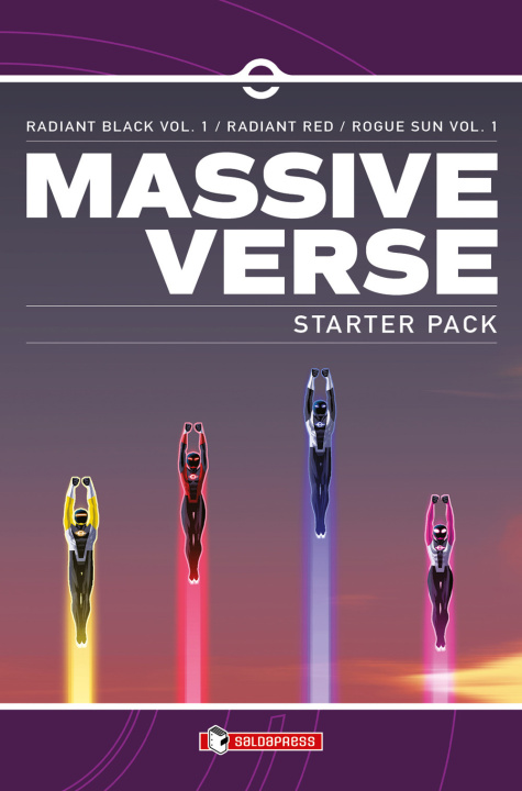 Książka Massive-Verse. Starter pack: Radiant black vol.1-Radiant red-Rogue sun vol.1 Kyle Higgins