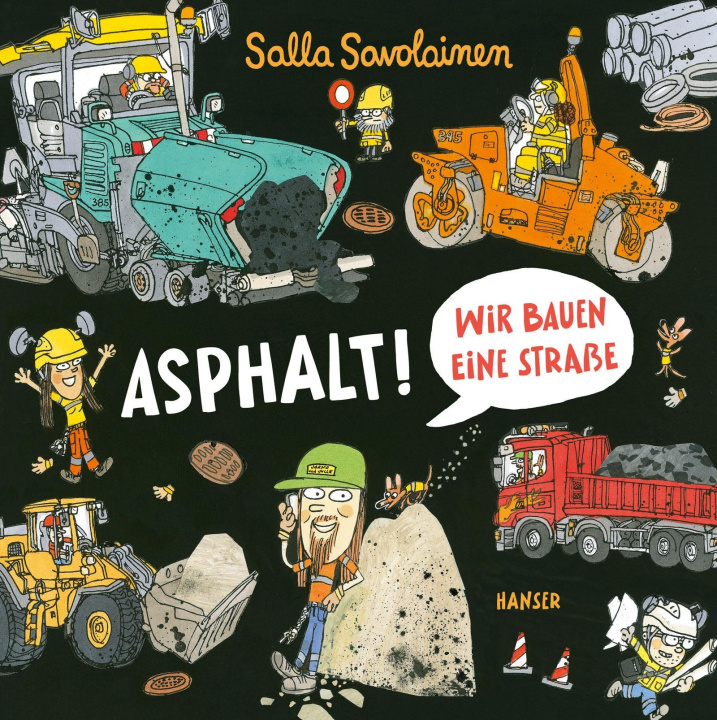 Buch Asphalt! Salla Savolainen