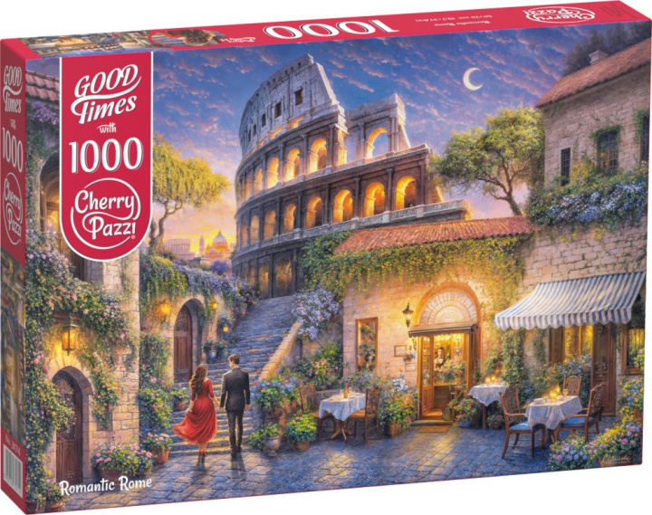 Kniha Puzzle 100  Romantic Rome 30714  