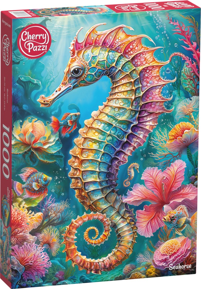 Książka Puzzle 1000 Seahorse 30783 