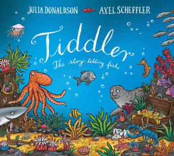 Książka Tiddler Foiled Edition Axel Scheffler