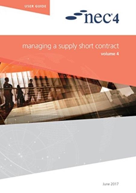 Book NEC4: Managing a Supply Short Contract NEC NEC
