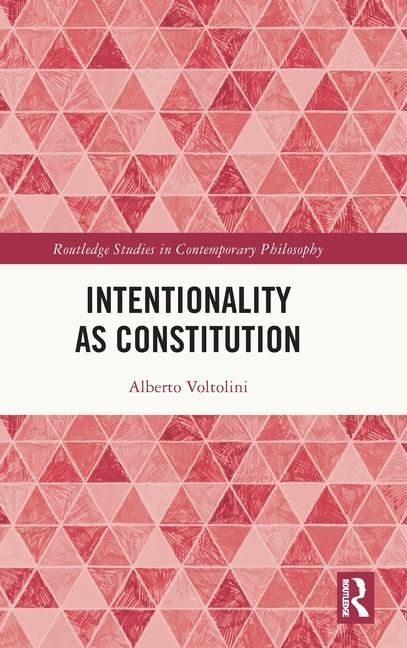 Book Intentionality as Constitution Voltolini