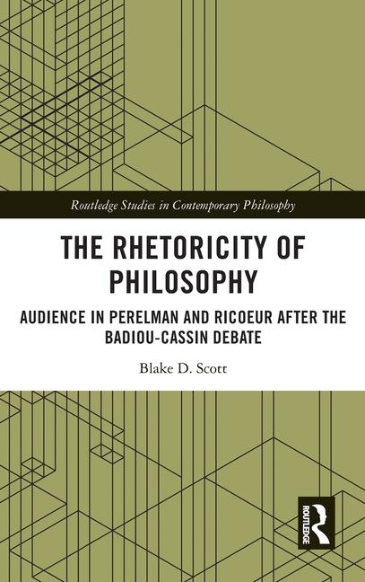 Livre The Rhetoricity of Philosophy 