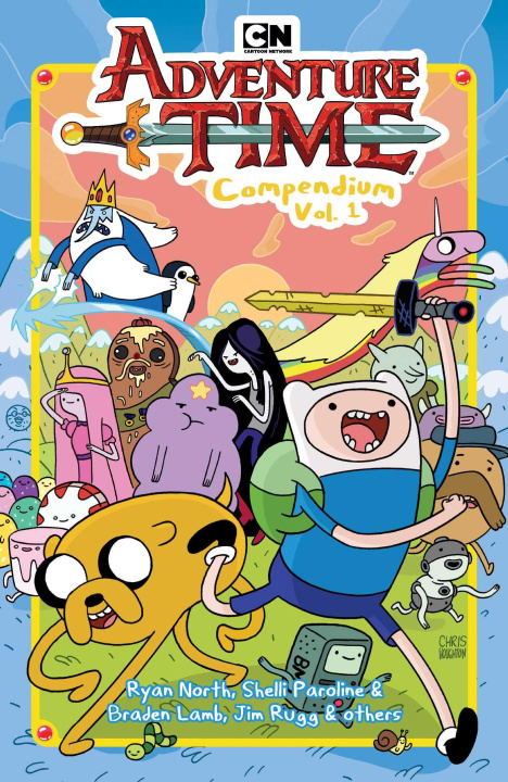 Kniha Adventure Time Compendium Vol. 1 Shelli Paroline