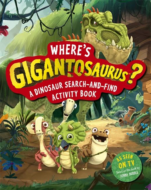 Kniha Where's Gigantosaurus? Cyber Group Studios