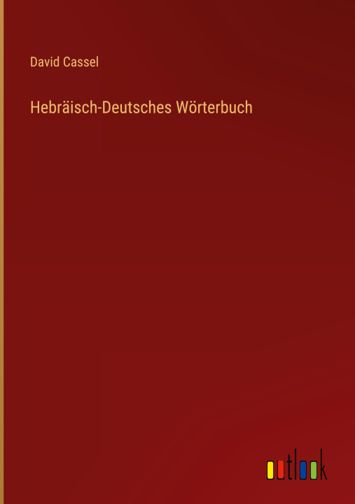 Carte Hebräisch-Deutsches Wörterbuch 