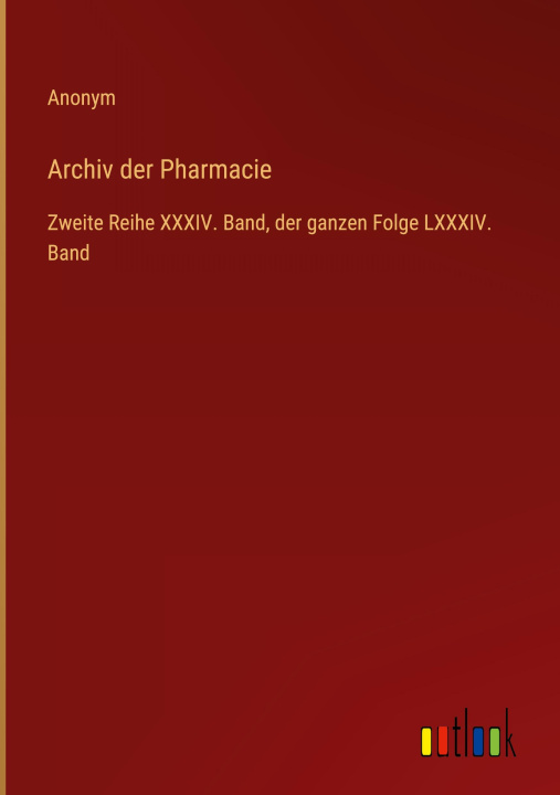 Libro Archiv der Pharmacie 