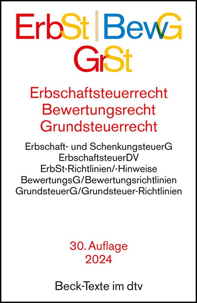 Kniha Erbschaftsteuerrecht / Bewertungsrecht / Grundsteuerrecht 