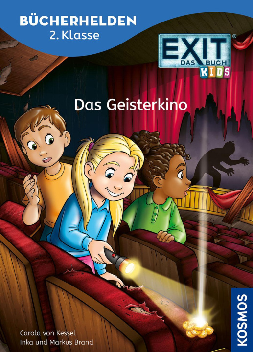 Livre EXIT® - Das Buch, Bücherhelden 2. Klasse, Das Geisterkino Inka Brand