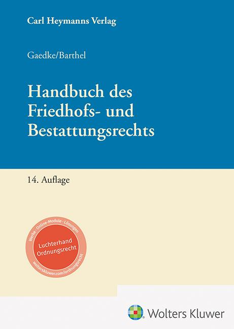Kniha Handbuch Friedhofs- und Bestattungsrecht Torsten F. Barthel