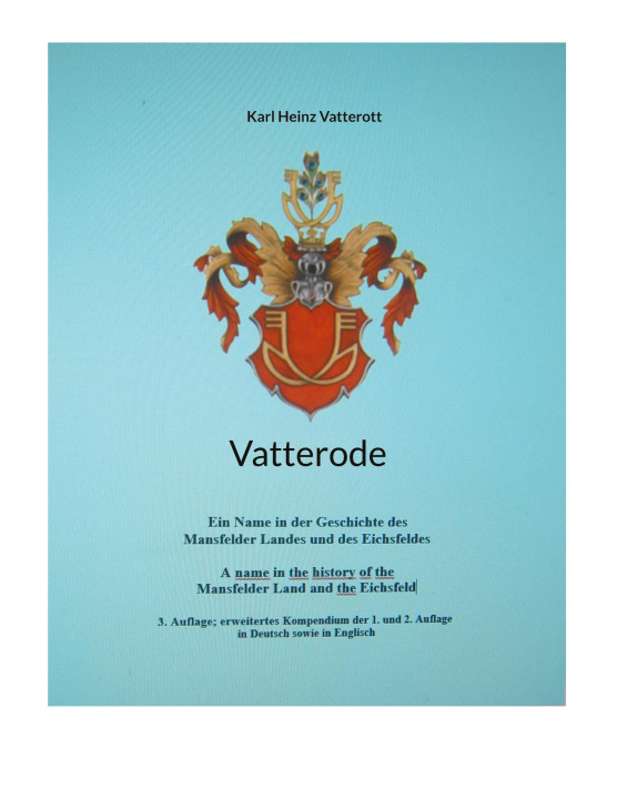 Knjiga Vatterode Karl Heinz Vatterott