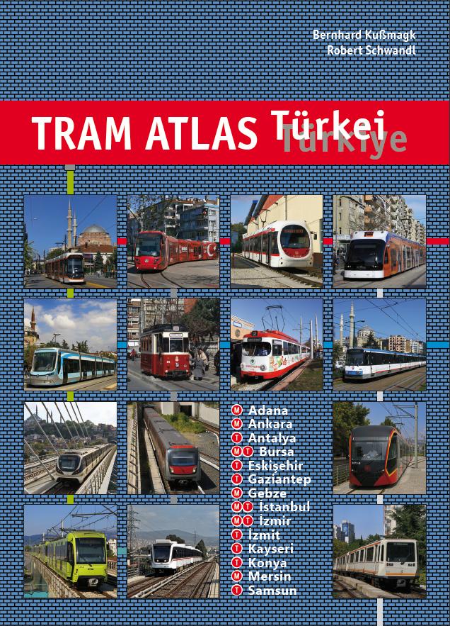 Carte Tram Atlas Türkei / Türkiye Robert Schwandl