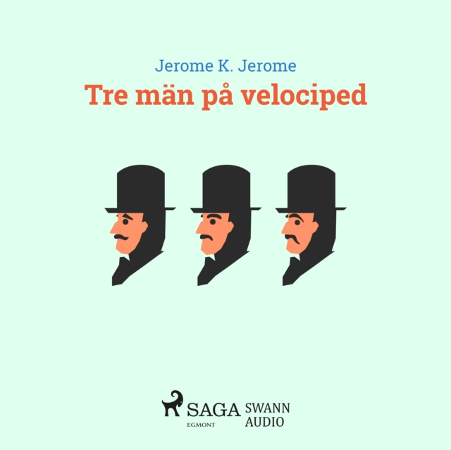 Audiokniha Tre man pa velociped Jerome