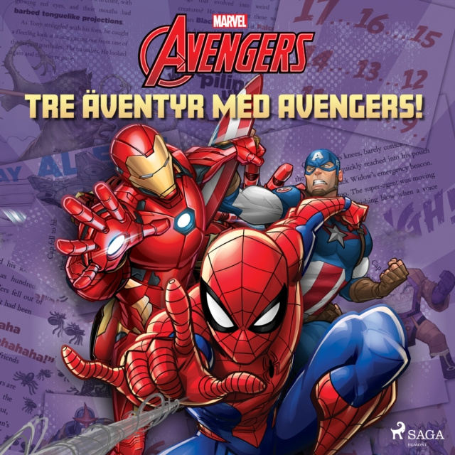 Audiobook Tre aventyr med Avengers! Marvel